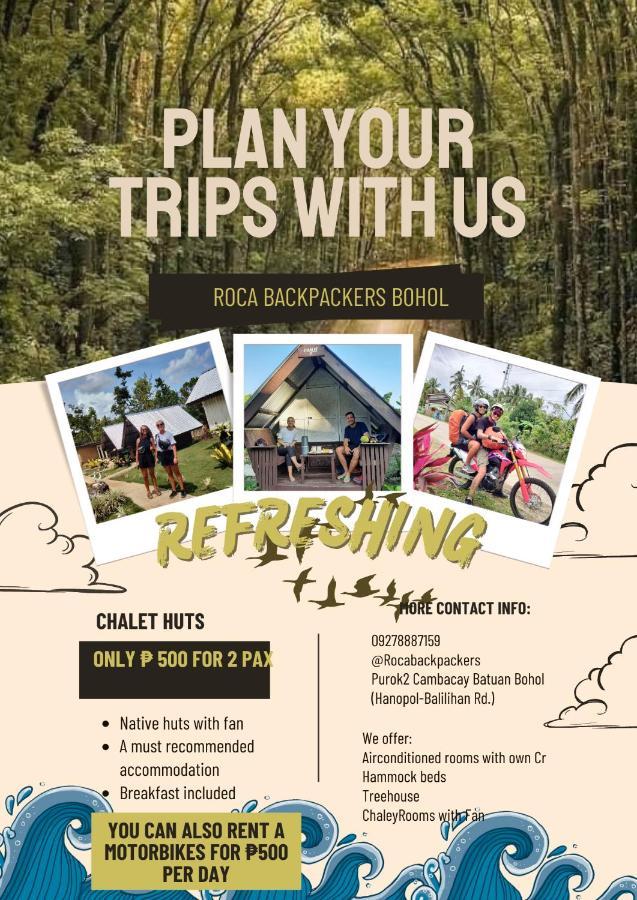 Roca'S Homestay Backpackers Chalet Batuan Exteriör bild